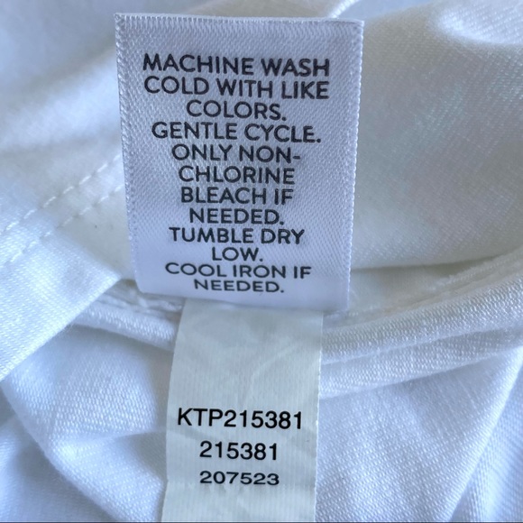J Jill White Luxe Supima Cotton A-Line Tunic Top - Picture 10 of 12